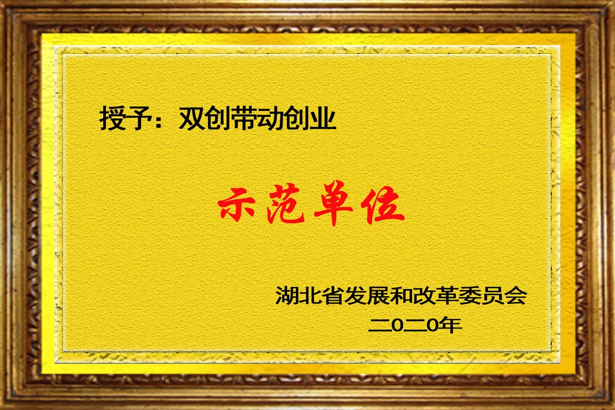 双创带动创业示范单位（湖北省发展和改革委员会）
